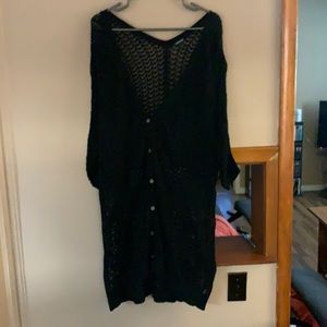 3/$20 Torrid Size 1 Long Crochet Sweater